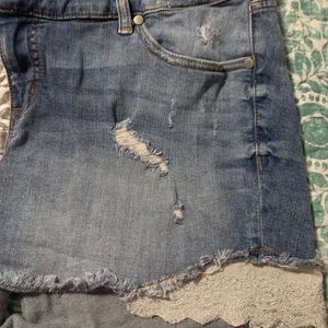 Torrid shorts with embellishments